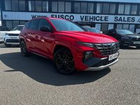 USED 2022 HYUNDAI TUCSON 1.6 h T-GDi N Line SUV 5dr Petrol Hybrid Auto Euro 6 (s/s) (230 ps) REVERSING CAMERA, APPLE CARPLAY, ANDROID AUTO, SAT NAV