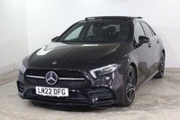 USED 2022 22 MERCEDES-BENZ A CLASS 1.3 A180 AMG Line Edition (Premium Plus) 7G-DCT Euro 6 (s/s) 4dr Sunroof, Reverse Camera,