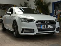 USED 2016 66 AUDI A4 AVANT 2.0 TDI S line Estate 5dr Diesel S Tronic quattro Euro 6 (s/s) (190 ps) GREAT SPEC SAT NAV BANG & OLUFSEN SOUND SYSTEM PART LEATHER HEATED SEATS AUDI SMARTPHONE INTERFACE CD PLAYER ELECTRIC TAILGATE POWER DOOR MIRRORS CRUISE CONTROL PARKING SENSORS 3 OWNERS GOOD SERVICE HISTORY INC CAMBELT WATERPUMP AND DSG OIL CHANGE