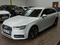 USED 2016 66 AUDI A4 AVANT 2.0 TDI S line Estate 5dr Diesel S Tronic quattro Euro 6 (s/s) (190 ps) GREAT SPEC SAT NAV BANG & OLUFSEN SOUND SYSTEM PART LEATHER HEATED SEATS AUDI SMARTPHONE INTERFACE CD PLAYER ELECTRIC TAILGATE POWER DOOR MIRRORS CRUISE CONTROL PARKING SENSORS 3 OWNERS GOOD SERVICE HISTORY INC CAMBELT WATERPUMP AND DSG OIL CHANGE