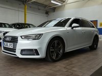 USED 2016 66 AUDI A4 AVANT 2.0 TDI S line Estate 5dr Diesel S Tronic quattro Euro 6 (s/s) (190 ps) GREAT SPEC SAT NAV BANG & OLUFSEN SOUND SYSTEM PART LEATHER HEATED SEATS AUDI SMARTPHONE INTERFACE CD PLAYER ELECTRIC TAILGATE POWER DOOR MIRRORS CRUISE CONTROL PARKING SENSORS 3 OWNERS GOOD SERVICE HISTORY INC CAMBELT WATERPUMP AND DSG OIL CHANGE