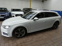 USED 2016 66 AUDI A4 AVANT 2.0 TDI S line Estate 5dr Diesel S Tronic quattro Euro 6 (s/s) (190 ps) GREAT SPEC SAT NAV BANG & OLUFSEN SOUND SYSTEM PART LEATHER HEATED SEATS AUDI SMARTPHONE INTERFACE CD PLAYER ELECTRIC TAILGATE POWER DOOR MIRRORS CRUISE CONTROL PARKING SENSORS 3 OWNERS GOOD SERVICE HISTORY INC CAMBELT WATERPUMP AND DSG OIL CHANGE