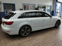 USED 2016 66 AUDI A4 AVANT 2.0 TDI S line Estate 5dr Diesel S Tronic quattro Euro 6 (s/s) (190 ps) GREAT SPEC SAT NAV BANG & OLUFSEN SOUND SYSTEM PART LEATHER HEATED SEATS AUDI SMARTPHONE INTERFACE CD PLAYER ELECTRIC TAILGATE POWER DOOR MIRRORS CRUISE CONTROL PARKING SENSORS 3 OWNERS GOOD SERVICE HISTORY INC CAMBELT WATERPUMP AND DSG OIL CHANGE