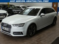 USED 2016 66 AUDI A4 AVANT 2.0 TDI S line Estate 5dr Diesel S Tronic quattro Euro 6 (s/s) (190 ps) GREAT SPEC SAT NAV BANG & OLUFSEN SOUND SYSTEM PART LEATHER HEATED SEATS AUDI SMARTPHONE INTERFACE CD PLAYER ELECTRIC TAILGATE POWER DOOR MIRRORS CRUISE CONTROL PARKING SENSORS 3 OWNERS GOOD SERVICE HISTORY INC CAMBELT WATERPUMP AND DSG OIL CHANGE