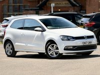 USED 2017 17 VOLKSWAGEN POLO 1.0 BlueMotion Tech Match Edition Hatchback 3dr Petrol Manual Euro 6 (s/s) (75 ps) 
