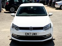 USED 2017 17 VOLKSWAGEN POLO 1.0 BlueMotion Tech Match Edition Hatchback 3dr Petrol Manual Euro 6 (s/s) (75 ps) 