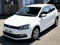 USED 2017 17 VOLKSWAGEN POLO 1.0 BlueMotion Tech Match Edition Hatchback 3dr Petrol Manual Euro 6 (s/s) (75 ps) 