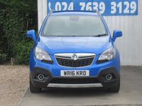 USED 2016 16 VAUXHALL MOKKA 1.4i Turbo SE SUV 5dr Petrol Auto 2WD Euro 6 (140 ps) AUTO, LEATHER, GOOD HISTORY