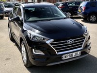 USED 2018 68 HYUNDAI TUCSON 1.6 CRDi SE Nav SUV 5dr Diesel Manual Euro 6 (s/s) (115 ps) 