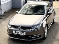 USED 2015 64 VOLKSWAGEN POLO 1.0 BlueMotion Tech SE Hatchback 5dr Petrol Manual Euro 6 (s/s) (60 ps) 