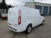 USED 2022 72 FORD TRANSIT CUSTOM 2.0 280 EcoBlue Limited L1 H1 Euro 6 (130 Bhp ) NO VAT TO PAY  2022 FORD TRANSIT CUSTOM LIMITED 130 BHP EURO 6 NO VAT