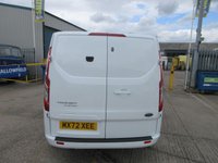 USED 2022 72 FORD TRANSIT CUSTOM 2.0 280 EcoBlue Limited L1 H1 Euro 6 (130 Bhp ) NO VAT TO PAY  2022 FORD TRANSIT CUSTOM LIMITED 130 BHP EURO 6 NO VAT