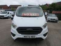 USED 2022 72 FORD TRANSIT CUSTOM 2.0 280 EcoBlue Limited L1 H1 Euro 6 (130 Bhp ) NO VAT TO PAY  2022 FORD TRANSIT CUSTOM LIMITED 130 BHP EURO 6 NO VAT