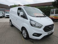 USED 2022 72 FORD TRANSIT CUSTOM 2.0 280 EcoBlue Limited L1 H1 Euro 6 (130 Bhp ) NO VAT TO PAY  2022 FORD TRANSIT CUSTOM LIMITED 130 BHP EURO 6 NO VAT