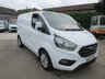 USED 2022 72 FORD TRANSIT CUSTOM 2.0 280 EcoBlue Limited L1 H1 Euro 6 (130 Bhp ) NO VAT TO PAY  2022 FORD TRANSIT CUSTOM LIMITED 130 BHP EURO 6 NO VAT