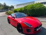 USED 2019 19 JAGUAR F-TYPE 3.0 V6 Chequered Flag Coupe 2dr Petrol Auto Euro 6 (s/s) (340 ps)-Fantastic Example-Finished In Caldera Red-Black Leather Upholstery-Sports Performance Seating-Deployable Rear Spoiler-Switchable Active Exhaust-Meridian Sound-20 Inch Gloss Black Alloy Wheels-Reverse Camera-Heated Steering Wheel-Mfsw-Climate & Cruise Control-Apple Car Play-Satnav-Bluetooth-Dab Radio-What a Car. 