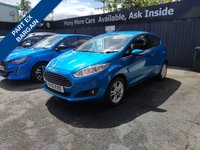 USED 2015 15 FORD FIESTA 1.25 Zetec Hatchback 3dr Petrol Manual Euro 6 (82 ps) PART EX BARGAIN 41,146 MILES