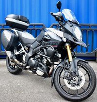 USED 2015 SUZUKI V-STROM 1000 Adventure (101 ps) An all day touring machine for both rider and pillion, with the comfort of top box and rubber backrest, this bike is an all day tourer, with comfort and saftey built in.