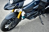 USED 2015 SUZUKI V-STROM 1000 Adventure (101 ps) An all day touring machine for both rider and pillion, with the comfort of top box and rubber backrest, this bike is an all day tourer, with comfort and saftey built in.