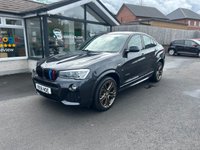 USED 2016 16 BMW X4 3.0 30d M Sport SUV 5dr Diesel Auto xDrive Euro 6 (s/s) (258 ps) 12 MONTH' S WARRANTY, TOP OF THE RANGE FULL LEATHER