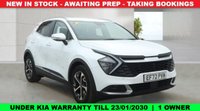 USED 2023 72 KIA SPORTAGE 1.6 T-GDi MHEV 3 SUV 5dr Petrol Hybrid DCT Euro 6 (s/s) (148 bhp) Full KIA Service History  |  1 Owner from Brand New  |  Set of 2 Keys