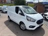 USED 2022 22 FORD TRANSIT CUSTOM 2.0 280 EcoBlue Limited L1 H1 Euro 6 (s/s) 5dr FSH, 2 keys,1 owner, warranty