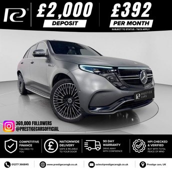 2020 MERCEDES-BENZ EQC EQC 400 80kWh AMG Line (Premium) SUV 5dr Electric Auto 4MATIC (408 ps) &pound;23990.00