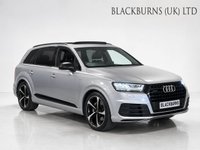 USED 2018 68 AUDI Q7 3.0 TDI V6 50 Black Edition SUV 5dr Diesel Tiptronic quattro Euro 6 (s/s) (286 ps) 7 SEATER !