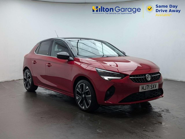 USED 2021 71 VAUXHALL CORSA Corsa E Elite Nav Premium 5dr CLICK+COLLECT / HOME DELIVERY