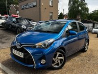 USED 2016 16 TOYOTA YARIS 1.5 VVT-h Icon Hatchback 5dr Petrol Hybrid E-CVT Euro 6 (101 ps) *Full Toyota History x10*Low Mileage*Hybrid Auto*