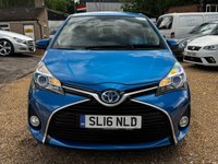 USED 2016 16 TOYOTA YARIS 1.5 VVT-h Icon Hatchback 5dr Petrol Hybrid E-CVT Euro 6 (101 ps) *Full Toyota History x10*Low Mileage*Hybrid Auto*