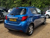 USED 2016 16 TOYOTA YARIS 1.5 VVT-h Icon Hatchback 5dr Petrol Hybrid E-CVT Euro 6 (101 ps) *Full Toyota History x10*Low Mileage*Hybrid Auto*