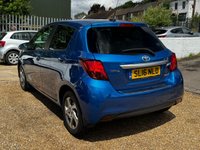 USED 2016 16 TOYOTA YARIS 1.5 VVT-h Icon Hatchback 5dr Petrol Hybrid E-CVT Euro 6 (101 ps) *Full Toyota History x10*Low Mileage*Hybrid Auto*