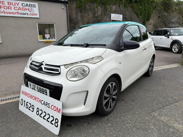 View our Citroen C1 1.2 PureTech Flair Hatchback 3dr Petrol Manual Euro 6 * PART/X TO CLEAR,   2016, 8 SERVICE STAMPS, DAB RADIO, C/CONTROL, 2 KEYS, REV/CAM*