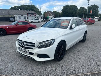 2015 MERCEDES-BENZ C-CLASS 2.0 C200 Sport Estate 5dr Petrol 7G-Tronic+ Euro 6 (s/s) (184 ps) &pound;9995.00