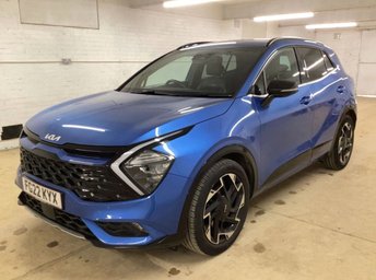 2022 KIA SPORTAGE 1.6 T-GDi MHEV GT-Line SUV 5dr Petrol Hybrid DCT Euro 6 (s/s) (148 bhp) &pound;16985.00