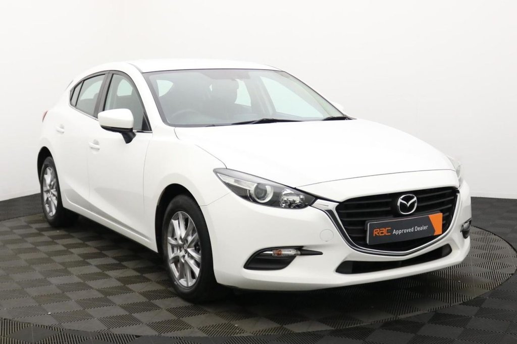 USED 2017 17 MAZDA MAZDA3 2.0 SKYACTIV-G SE Nav Hatchback 5dr Petrol Manual Euro 6 (s/s) (121 ps) Sat Nav, Bluetooth, DAB
