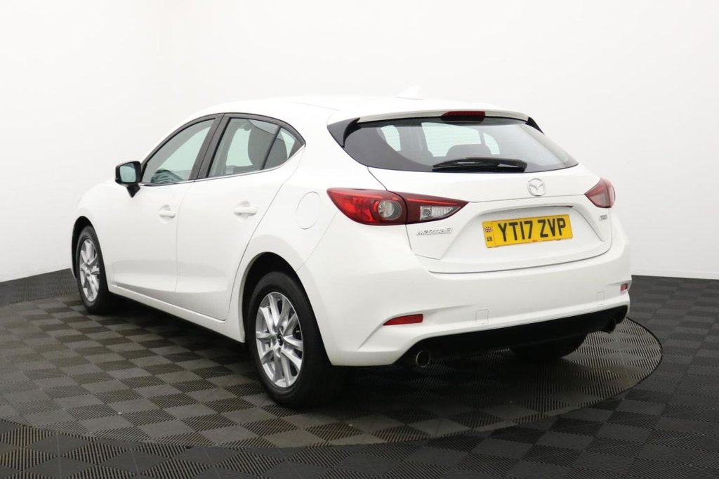 USED 2017 17 MAZDA MAZDA3 2.0 SKYACTIV-G SE Nav Hatchback 5dr Petrol Manual Euro 6 (s/s) (121 ps) Sat Nav, Bluetooth, DAB