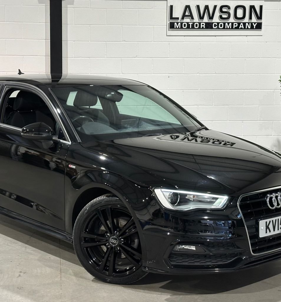USED 2015 15 AUDI A3 1.6 TDI S line Hatchback 3dr Diesel Manual Euro 6 (s/s) (110 ps) 