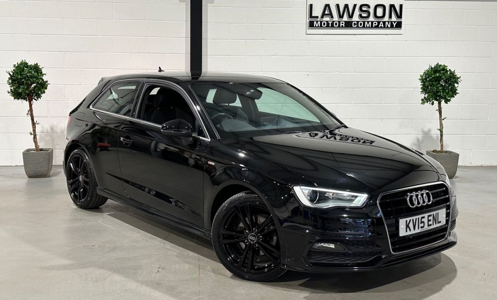 USED 2015 15 AUDI A3 1.6 TDI S line Hatchback 3dr Diesel Manual Euro 6 (s/s) (110 ps) 