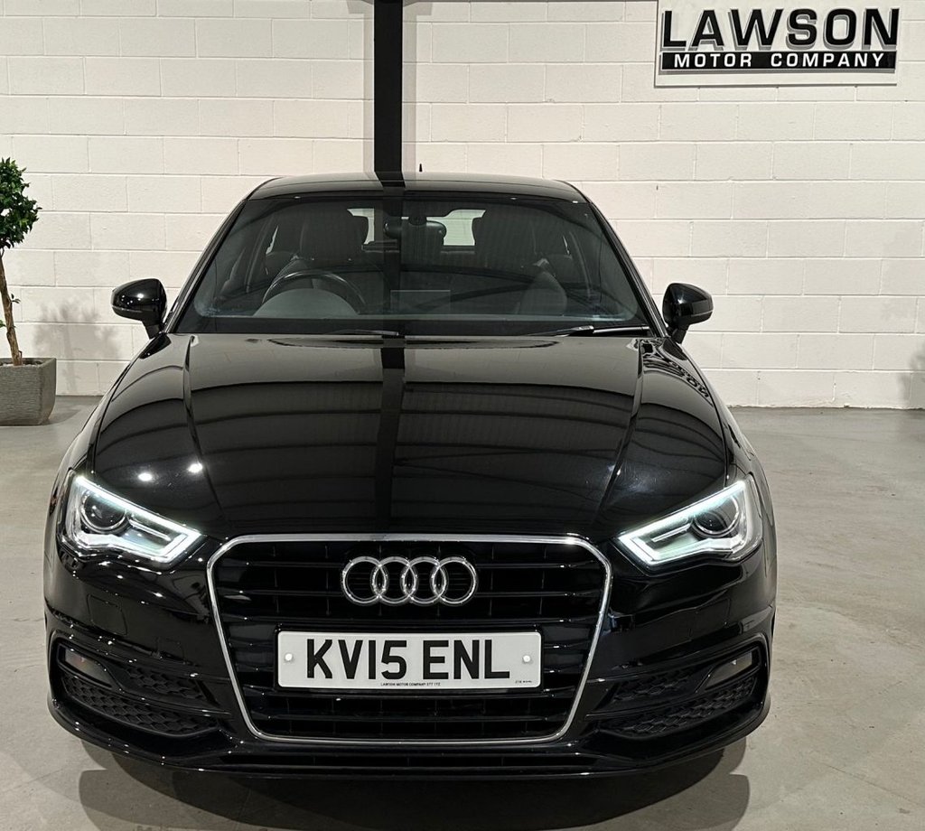 USED 2015 15 AUDI A3 1.6 TDI S line Hatchback 3dr Diesel Manual Euro 6 (s/s) (110 ps) 