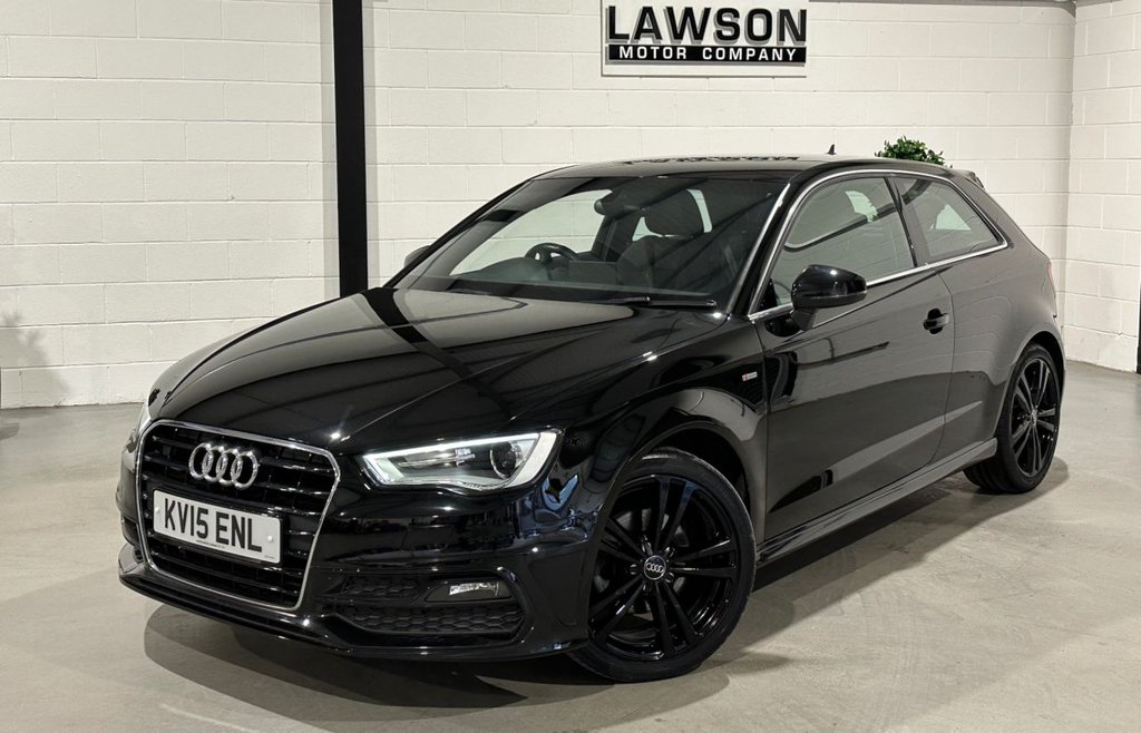 USED 2015 15 AUDI A3 1.6 TDI S line Hatchback 3dr Diesel Manual Euro 6 (s/s) (110 ps) 