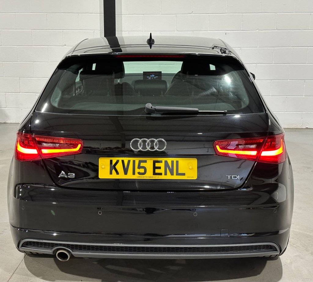 USED 2015 15 AUDI A3 1.6 TDI S line Hatchback 3dr Diesel Manual Euro 6 (s/s) (110 ps) 