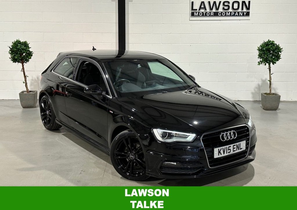 USED 2015 15 AUDI A3 1.6 TDI S line Hatchback 3dr Diesel Manual Euro 6 (s/s) (110 ps) 