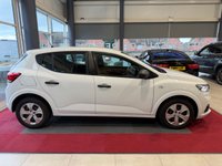 USED 2022 22 DACIA SANDERO 1.0 SCe Essential Hatchback 5dr Petrol Manual Euro 6 (s/s) (65 ps) GLACIER WHITE, 1 PREVIOUS OWNER, MEDIA CONTROL, DAB RADIO, AIR CONDITIONING, CRUISE CONTROL WITH SPEED LIMITER, LED LIGHTS