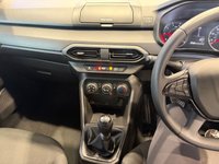 USED 2022 22 DACIA SANDERO 1.0 SCe Essential Hatchback 5dr Petrol Manual Euro 6 (s/s) (65 ps) GLACIER WHITE, 1 PREVIOUS OWNER, MEDIA CONTROL, DAB RADIO, AIR CONDITIONING, CRUISE CONTROL WITH SPEED LIMITER, LED LIGHTS