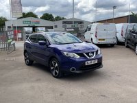 USED 2016 66 NISSAN QASHQAI 1.2 DIG-T N-Vision SUV 5dr Petrol Manual 2WD Euro 6 (s/s) (115 ps) 360 Camera + Cuise , SatNav