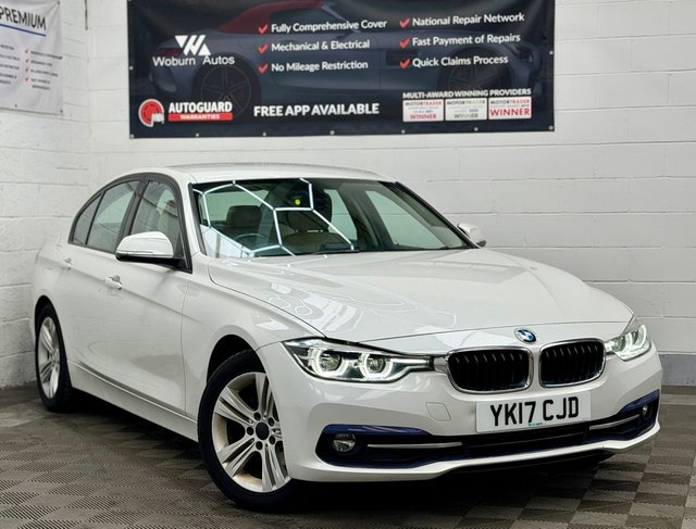 2017 17 BMW 3 SERIES 2.0 320i Sport Saloon 4dr Petrol Auto Euro 6 (s/s) (184 ps) 
