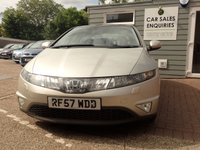 USED 2007 57 HONDA CIVIC 2.2 i-CTDi EX Hatchback 5dr Diesel Manual (140 g/km, 138 bhp) 