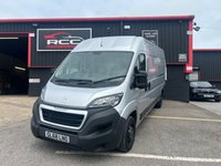 USED 2018 68 PEUGEOT BOXER 2.0 BlueHDi 335 Professional Panel Van 5dr Diesel Manual L3 H2 Euro 6 (130 ps) 12 MONTHS MOT AND FULL ENGINE SERVICE ON EVERY CAR!!!